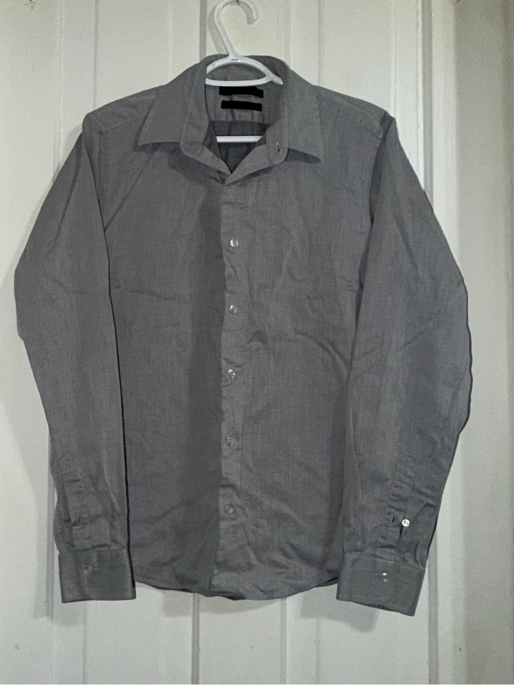 Men's size medium Kenneth Cole Long-Sleeve Button-Up Shirt top